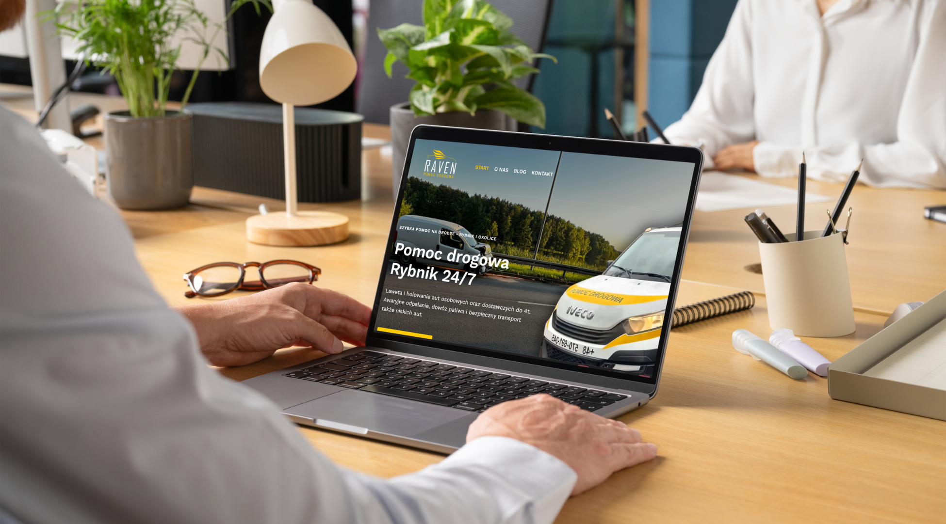 case study strona internetowa Rybnik