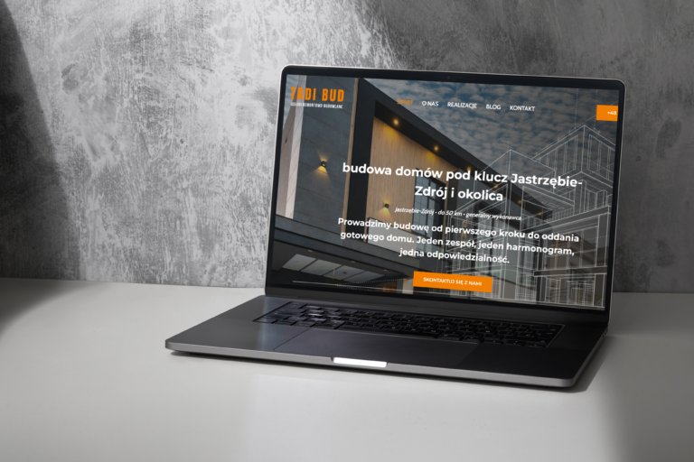 Strona internetowa dla firmy budowlanej